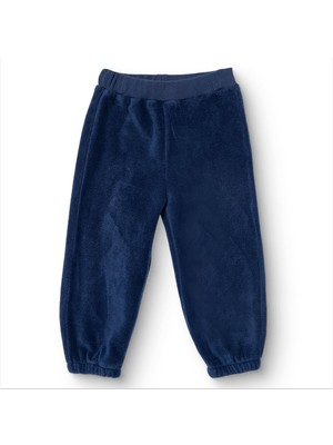 Hellobaby Erkek Bebek Polar Pantolon Modelli Yaka Atlet Kol Lastikli Paça