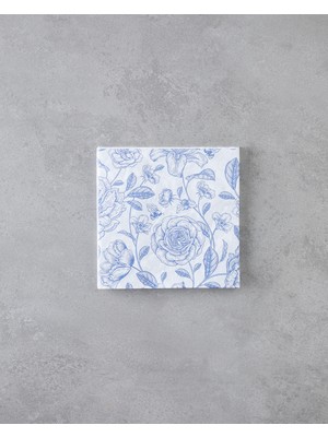 Blura Kağıt 20'li Kağıt Peçete 33X33 cm Mavi