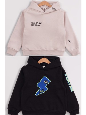 Erkek Çocuk 2'li Paket Basic Sweatshirt