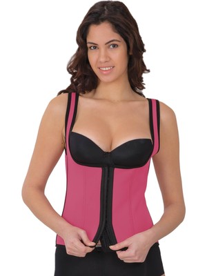 Gül Kurusu Mı 9173 Agraflı Göğsü Açık Atlet Korse