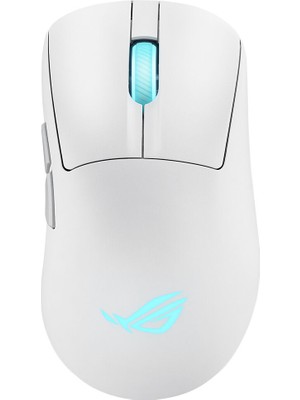 Asus Rog Kerıs Iı Orıgın Kablosuz Oyun Mouse'u, 64G Hafif, Ergonomik, Değiştirilebilir Swıtch Yuvası, 42K Optik Sensör, Rog Mikro Swıtch Iı, Rog Omnı Alıcı, 5 Programlanabilir Tuş Beyaz