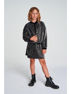 Bg Store Kız Çocuk Siyah Etek