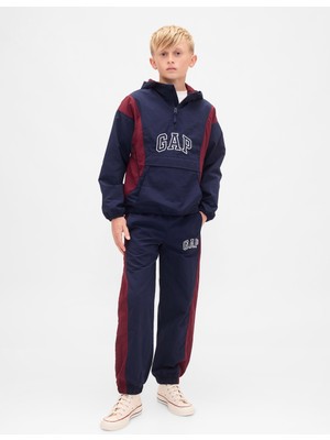Gap Erkek Çocuk Lacivert Relaxed Gap Logo Jogger Eşofman Pantolon