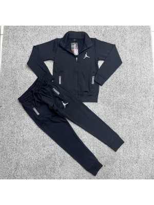 Çocuk Jordon Dalgıç Kumaş Eşofman Takımı