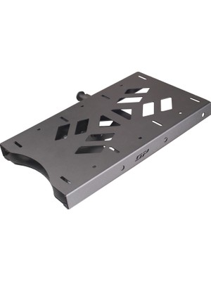 GP Kompozit Honda PCX 125 / 150 2011-2026 Uyumlu Pratik Tak-Çıkar Kızaklı Arka Çanta Demiri Siyah