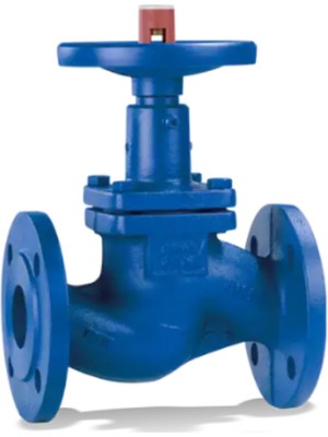 Metal Körüklü Vana Pn 16 DN125 Glob Vana Boa-H GG25