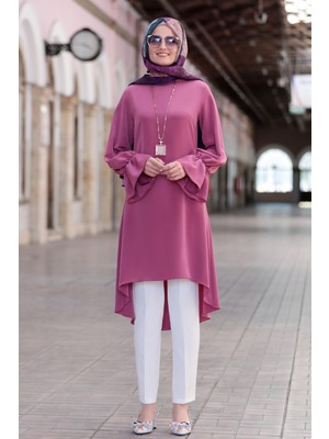 Feryal Büyük Beden Pantolon Tunik Tesettür Takım
