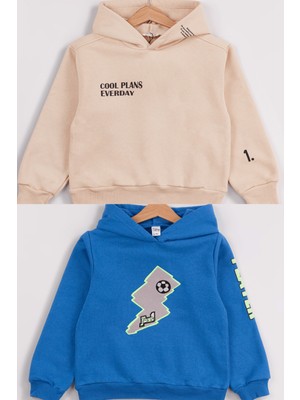 Erkek Çocuk 2'li Paket Basic Sweatshirt