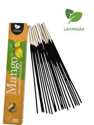 Layansaa Mango Aromalı 20 Çubuk Tütsü 1 Adet