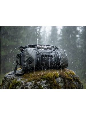 Heugers Xlc Su Geçirmez Motorsiklet Çantası 40L 210D Oxford Kumaş