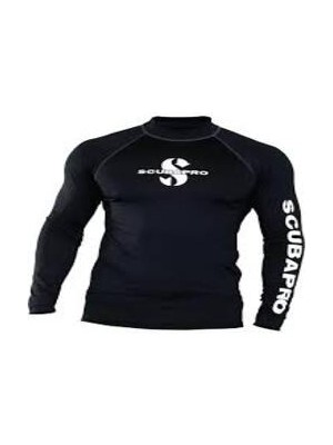 Scubapro Siyah Rushguard