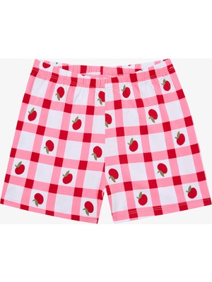 Penti Kız Çocuk Tomato Sauce Çok Renkli Pamuklu 2li Pijama Takımı