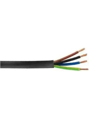 Seval H05VV-F 4x4 ,kesit 4mm² 4-Damar/çok Telli 1mt Ttr Kablo