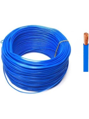 Seval H50V-K 6-Mv ,mavi 6mm² 1-Damar/çok Telli 1mt Nyaf Kablo