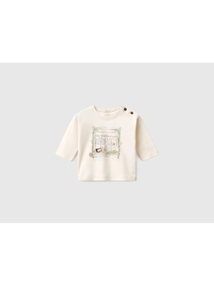 Benetton-Nb Yenidoğan Uzun Kollu Tshırt