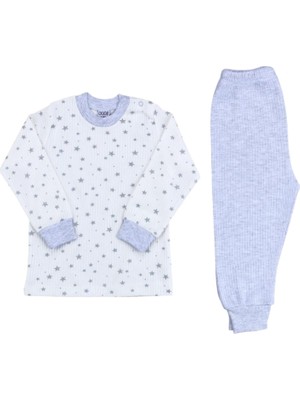 Sebi Bebe Yıldızlı Pijama Takım 9192