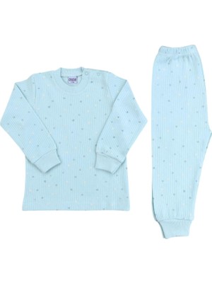 Sebi Bebe Nokta Çiçek Pijama Takım 9154