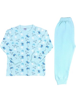 Sebi Bebe Kızılderili Ayıcık Pijama Takım 9147