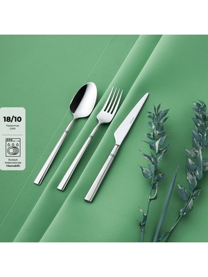 Emsan Penta 18 Parça 6 Kişilik Çatal Kaşık Bıçak Takımı