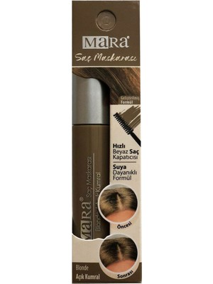 Mara Saç Maskarası Açık Kumral