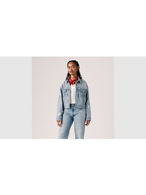 Shrunken '90S Truckerjean Ceket