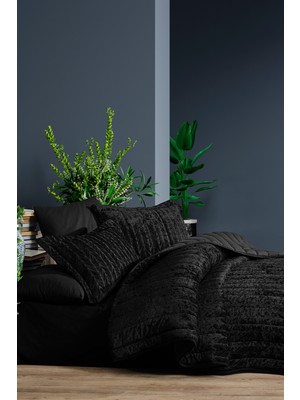 Elart Comfort Yeni Nesil Uykuseti - 6 Parça Velvet Antrasit (230X220CM)