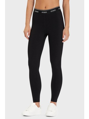 Guess Alba Slim Fit Normal Bel Dar Paça Tayt V5BB06K1942 Bayan Tayt V5BB06 K1942 Jblk