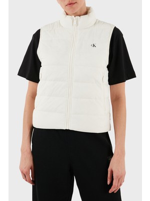 Calvin Klein Suya Dayanıklı Regular Fit Dik Yaka Şişme Yelek LV047C511GYAS Bayan Yelek LV047C511G Yas