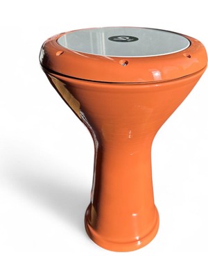 Vatan Darbuka Turuncu Büyük Boy Çömlek