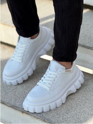 Cortex Premium Traktör Taban Erkek Sneaker Beyaz