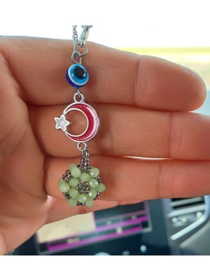 Oto Dikiz Ayna Süsü Cevşen ve Nazar Dualı