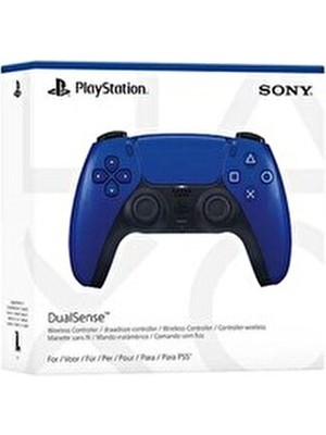 Sony Ps5 Dualsense Wireless Controller Oyun Kolu Joystick Kobalt Mavisi İthalatçı Garantili