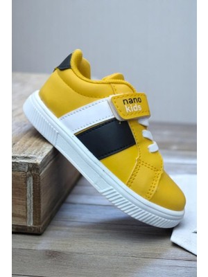 784 Sarı Hafif Rahat Günlük Erkek Çocuk Spor Ayakkabı
