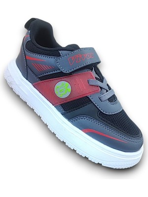 Vivox 3621 Füme Hafif Rahat Erkek Çocuk Spor Ayakkabı
