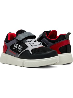 1583 Siyah Hafif Rahat Günlük Erkek Çocuk Ayakkabı