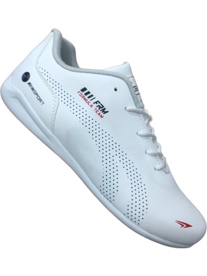 317 Beyaz Düz Taban Hafif Rahat Günlük Erkek Sneaker