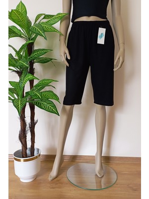 Bera Tekstil Unisex Siyah Düz Renk Kapri Yumuşak Esnek Kumaş ile Rahat ve Şık Seçim
