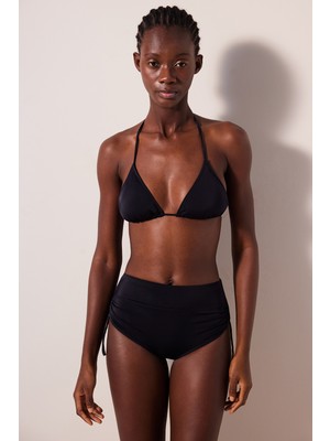 New Boxer Siyah Bikini Altı