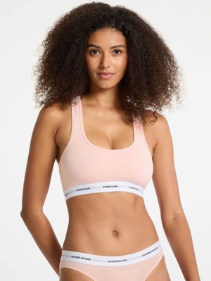 Guess Gj Bralette Kadın Pembe Modal Karışımlı Bralet W4BZ31KBBU1-G6R4