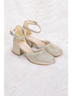 P771 Roz Topuklu Ayakakabı