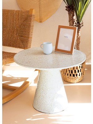 The Mia Sedef Tabure Yan Sehpa 66X50 cm TLC0116