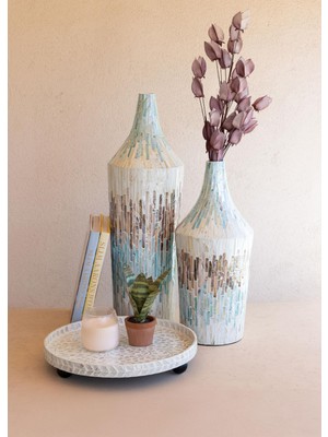 The Mia Sedef Vazo 22X68 cm TLC0108