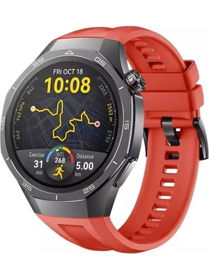 Huawei Watch Gt 6 46MM - Gt 6 Pro Uyumlu Tokalı Tam Uyum Silikon Kordon 22MM 1.kalite