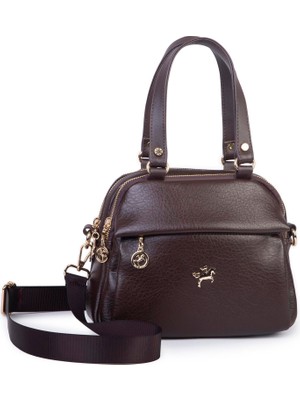 Nas Bag Kadın Çok Gözlü El Omuz ve Çapraz Çantası