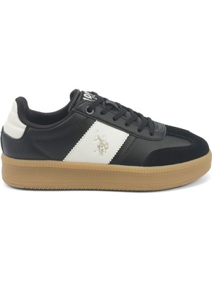 U.s. Polo Assn. Samıra 5pr Siyah Kadın Sneaker