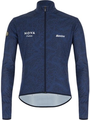 Santini Eroıca Nebula Arte Erkek Rüzgarlık Bisiklet Ceketi ER33275NEBULARTE