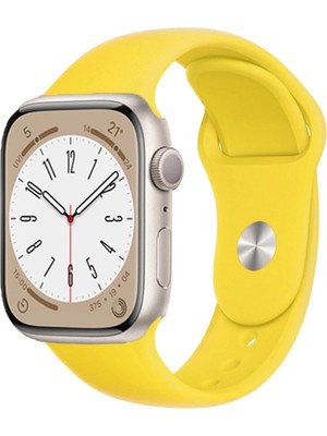 Forzacase Apple Watch Se 3 44MM ile Uyumlu Silikon Kordon Kayış - FC005