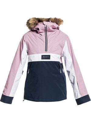 Roxy Shelter Kız Çocuk Mavi Snowboard Ceketi