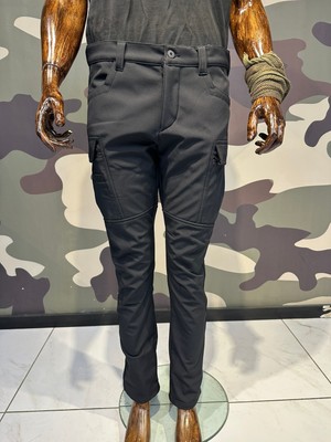 Kışlık Softshell Motorcu Pantolonu - Su ve Rüzgar Geçirmez