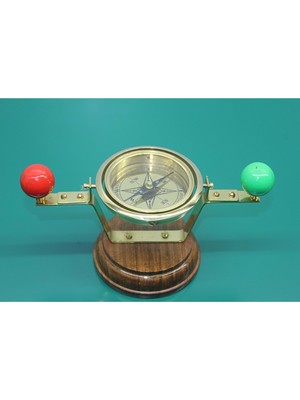 Masa Üstü Pirinç Filika Pusulası